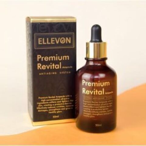 ELLEVON Премиум ревитализирующая сыворотка PREMIUM REVITAL AMPOULE