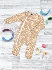 Комбинезон Mjölk Sleep and Play Caramel Flowers