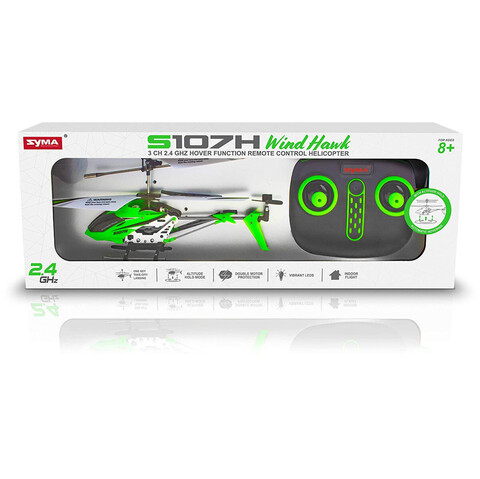 Радиоуправляемый вертолет Syma S107H 2.4G с функцией зависания - S107H