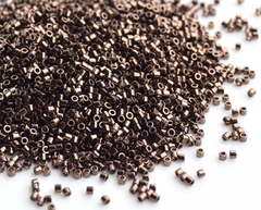 DBS-0022 Бисер цилиндрический Миюки делика 15/0 /Miyuki delica 15/0 Metallic Bronze