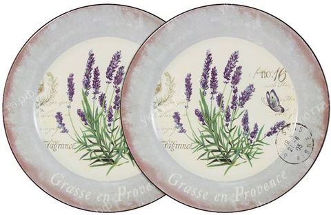 Тарелка обеденная Anna Lafarg LF Ceramics Лаванда, 25 см