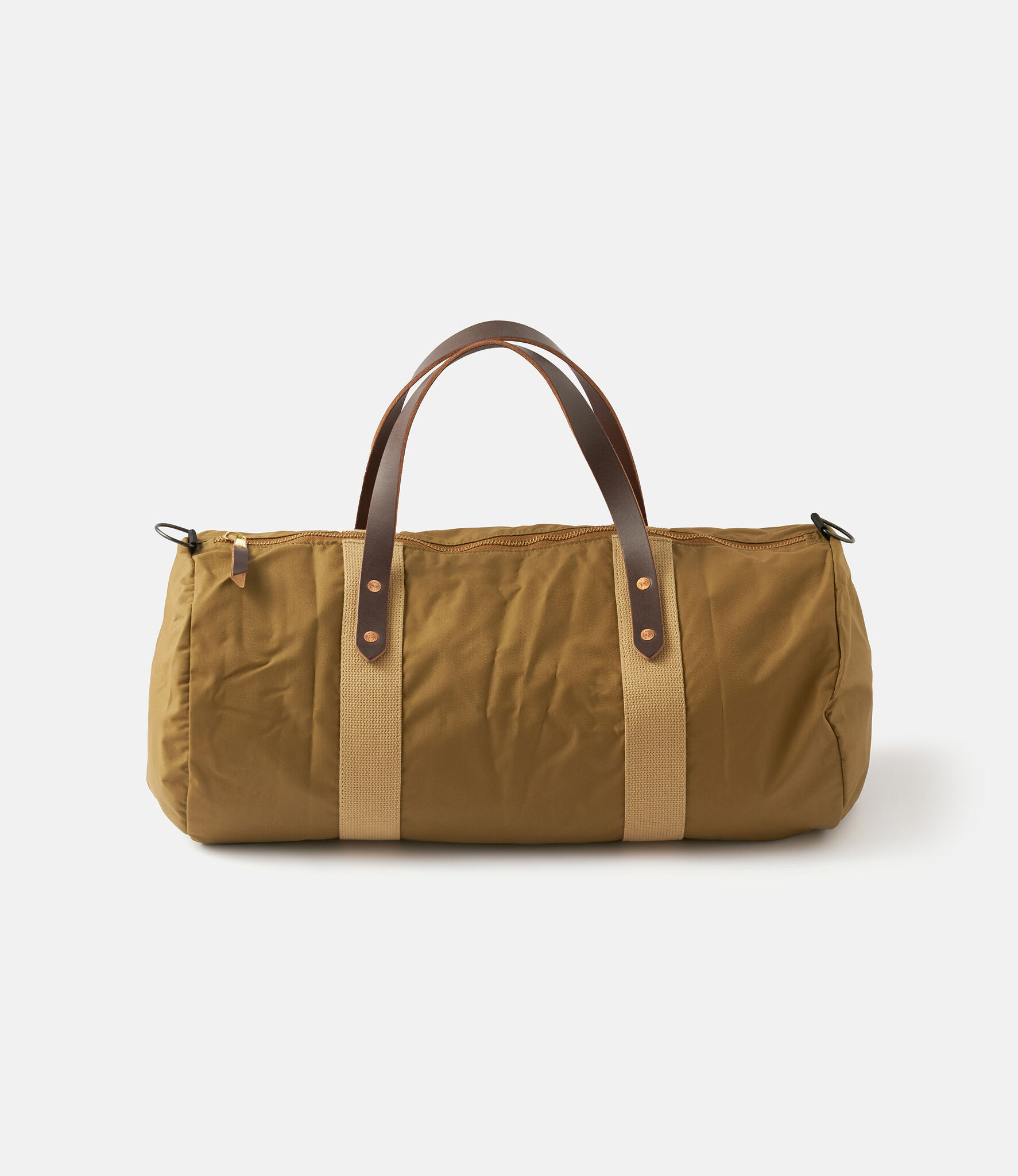 Joshu+Vela Duffle in Nylon Large Tan — сумка из нейлона