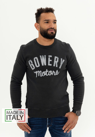 Свитшот Bowery NYC "Bowery Motors" Jet Black