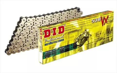 Цепь 530VX G&B X-Ring золотая 112