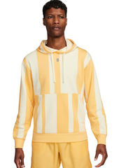 Куртка теннисная Nike Court Heritage Dri-Fit Fleece Tennis Hoodie - topaz gold/coconut milk