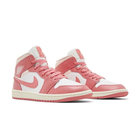 Кроссовки Jordan 1 Mid Strawberries and Cream