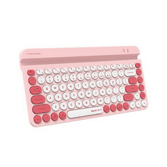 Клавиатура A4Tech Fstyler FBK30 розовый USB беспроводная BT/Radio slim Multimedia (FBK30 RASPBERRY)