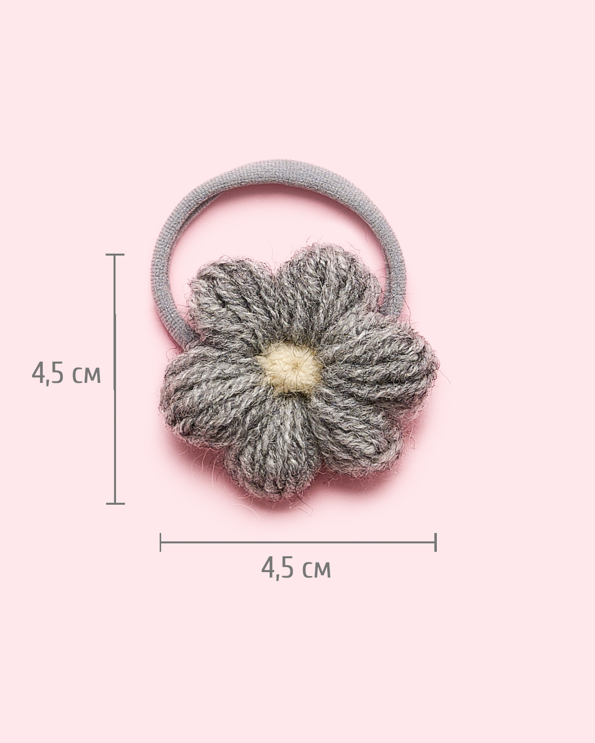 Вязаный бантик FLOWER (2 шт.)