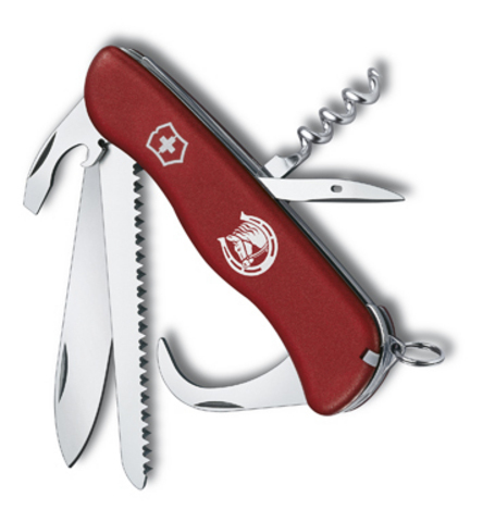 Нож складной Victorinox Equestrian, 111 mm, 13 функций, Red (0.8883)