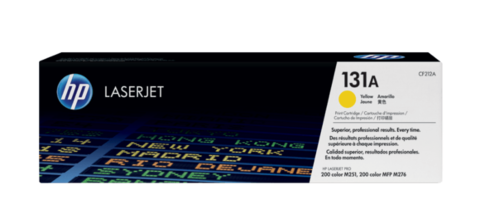 Оригинальный картридж HP CF212A (№131A), жёлтый