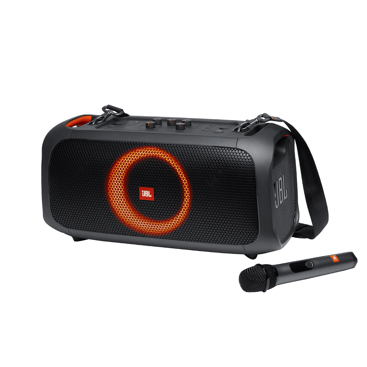 Портативная колонка JBL Partybox On-The-Go - купить на официальном сайте JBL