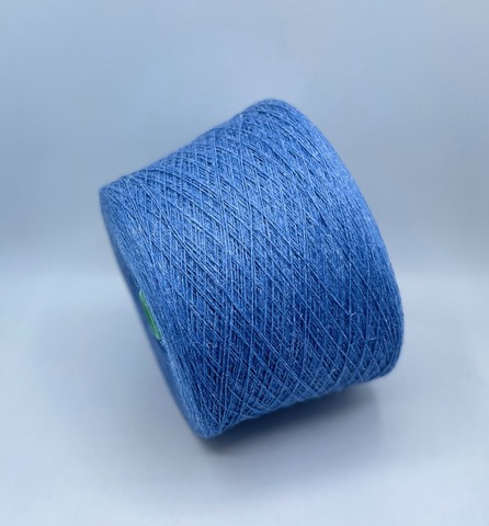 Filcom (пр.Италия), art-Giglio 2/11 550м/100гр.50%Шелк, 30%Лен, 20%Кашемир цвет-Светло-синий меланж арт.34648