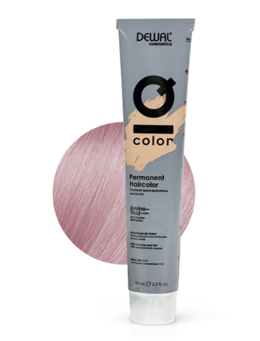 Краситель перманентный 11.25 Ultra light pearl rose blonde IQ COLOR DEWAL Cosmetics, 90 мл