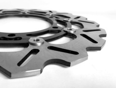 Передний тормозной диск ARASHI для Kawasaki Ninja 250R 2008-2012 (увеличенный)