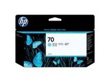 Картридж HP №70 для DesignJet Z3100, Z2100, светло-голубой. Ресурс 800 страниц (C9390A)