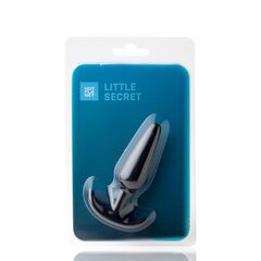 Черная анальная пробка для ношения Little Secret - 10 см. - 