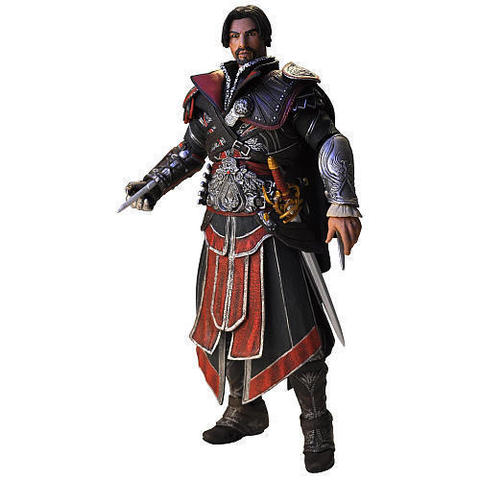 Assassin's Creed Brotherhood — Unhooded Ezio Ebony Figure