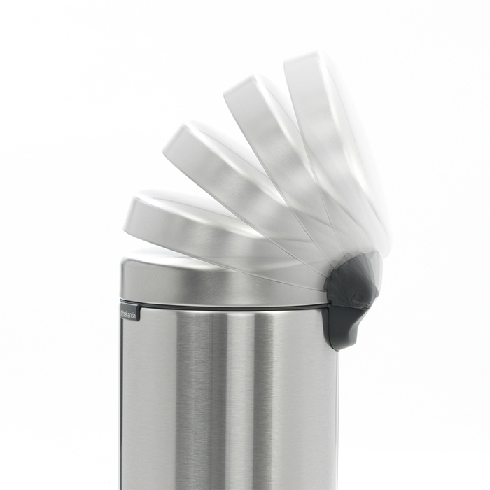Мусорный бак newicon (3 л), Стальной матовый (FPP), арт. 112164 - фото 2