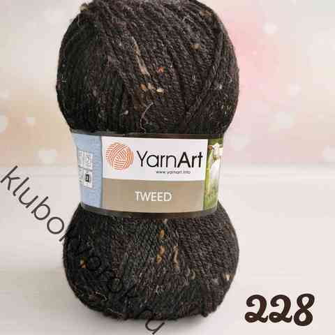 YARNART TWEED 228, Черный