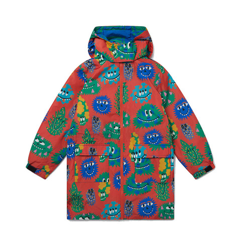 Парка Stella McCartney Kids Monster Face Print