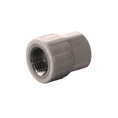 Муфта комбинированная ПП 32-3/4'' PN 25, с внутренней резьбой, серая