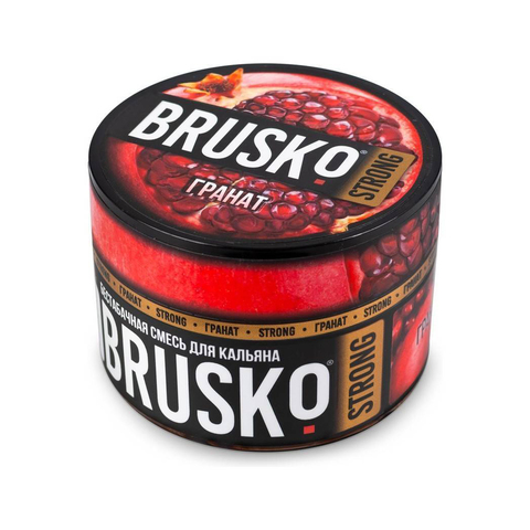 Бестабачная смесь для кальяна BRUSKO 50г STRONG - Гранат