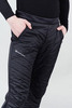 Премиальный костюм для лыж и зимнего бега Nordski Hybrid Hood Warm 2.0 Black-Grey