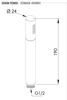 Remer 317MMRPX Ручной душ Remer 317MMRPX, медь брашированная
