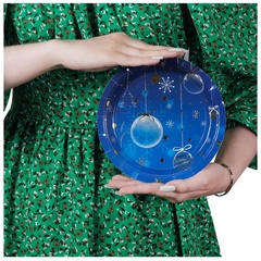 Тарелка Сапфировая Зима