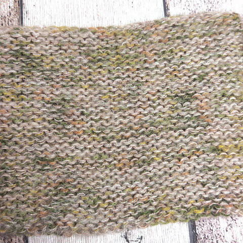 Смотка с альпакой и кидмохером 230 сухая трава