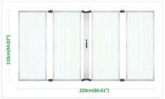 Светодиодный светильник Nanolux LED PAD1200 W (полный спектр)