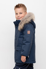 пальто  для мальчика  ВК 36096/6 УЗГ (104-122)