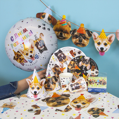 Стаканы, Собачки 250 мл, 6 шт.