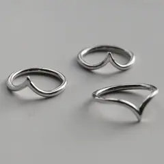 Кольцо Галочка тонкая