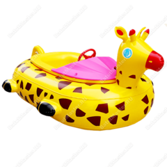 Электрическая бамперная лодка «Жирафик» на пульте