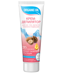 ФИТО Крем-депилятор ORGANIC OIL д/ног, рук, бикини, подмышек д/чувствительной кожи 100мл
