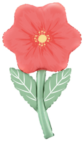 К Фигура, Цветок Нежный анемон, Розовый, 38