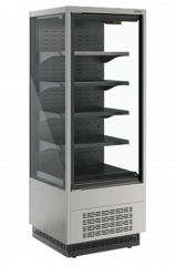 Холодильная витрина Carboma Cube 2 FC20-07 VV 0,6-1 STANDARD фронт X1 (0430)