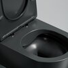 Ceramica Nova Modena CN6063MDH Подвесной унитаз c ультра тонким сидением и крышкой с функцией плавного закрытия, цвет: темный антрацит матовый