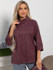 Джемпер Темп города (ягодный) Б15465-4М LT Collection