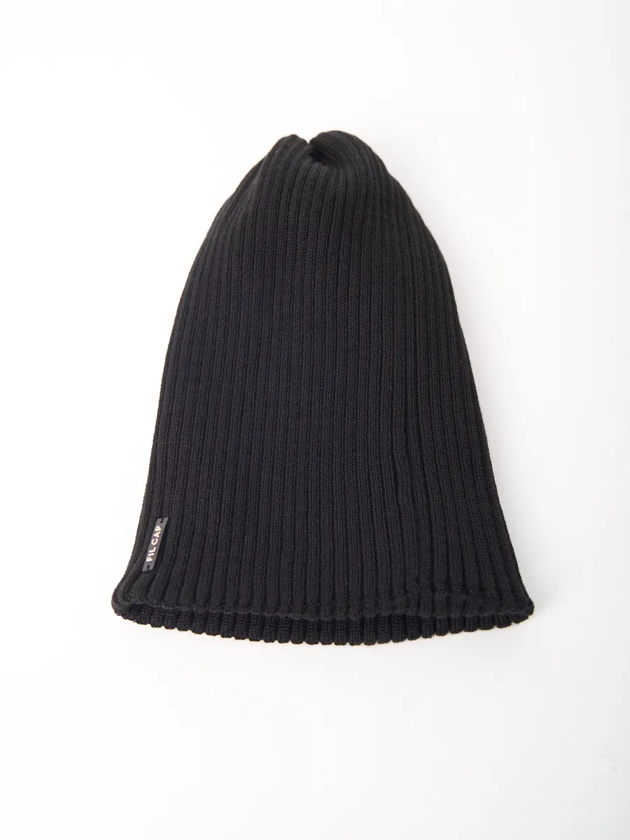 Шапка осенняя бини вязаная зима