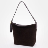 Сумка Саломея 485 эко-замша кофе