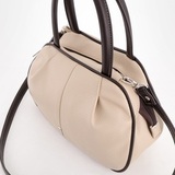 Сумка Саломея 479 леар бежевый + шоколад