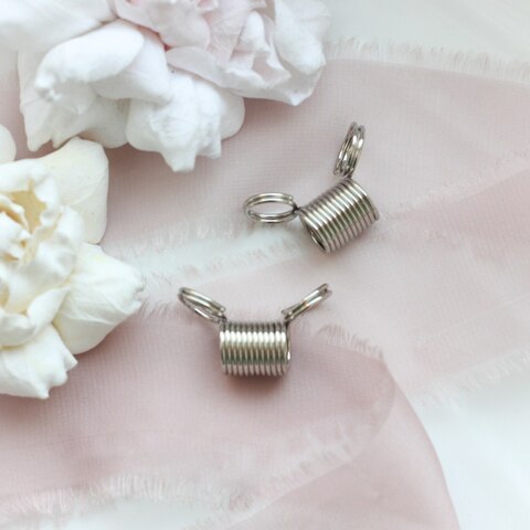 Пружина-стоппер (Bead Stopper) 20 мм, 2 штуки, И008