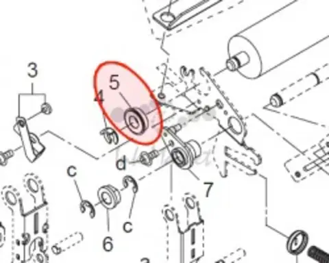 C500подшипник ролика переноса Transfer Bearing -65AA45120