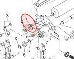 C500подшипник ролика переноса Transfer Bearing -65AA45120