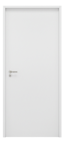 Входная дверь HORMANN HTA100 глухая, петли L и R. 1000х2100 с нажимной ручкой D310