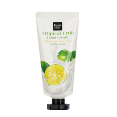 Крем для рук с экстрактом каламанси FARMSTAY Tropical Fruit Hand Cream Calamansi&Shea Butter 50 мл