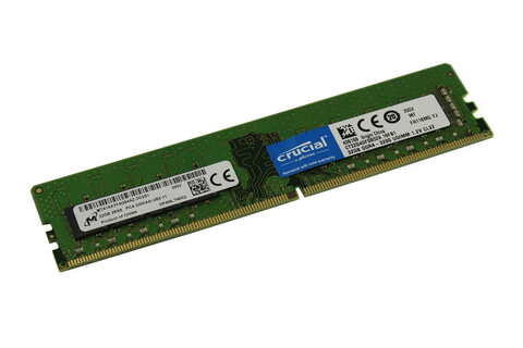 Оперативная память 32Gb DDR4 3200MHz Crucial CL22 PC4-25600 UDIMM 288pin CT32G4DFD832A