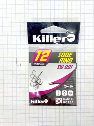 Крючок KILLER SODE-RING № 12 продажа от 10 шт.